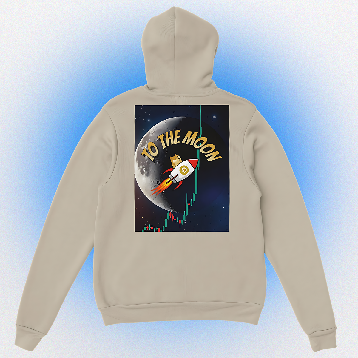 Hoodie "To the Moon" V3