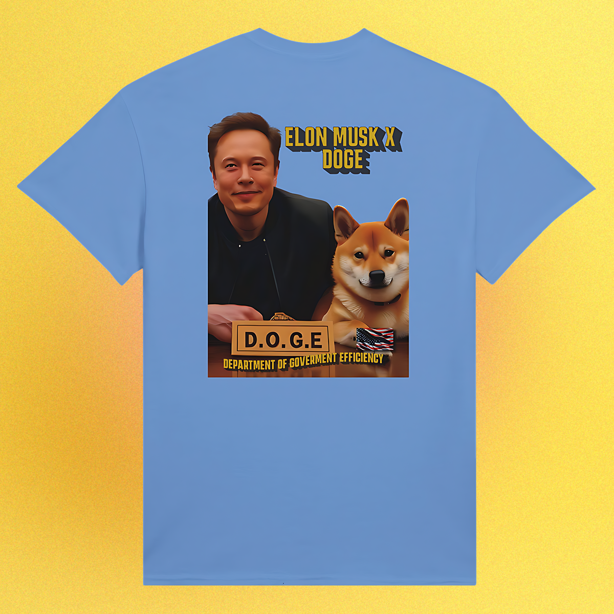 T-Shirt Dogecoin "Elon Musk x Doge"