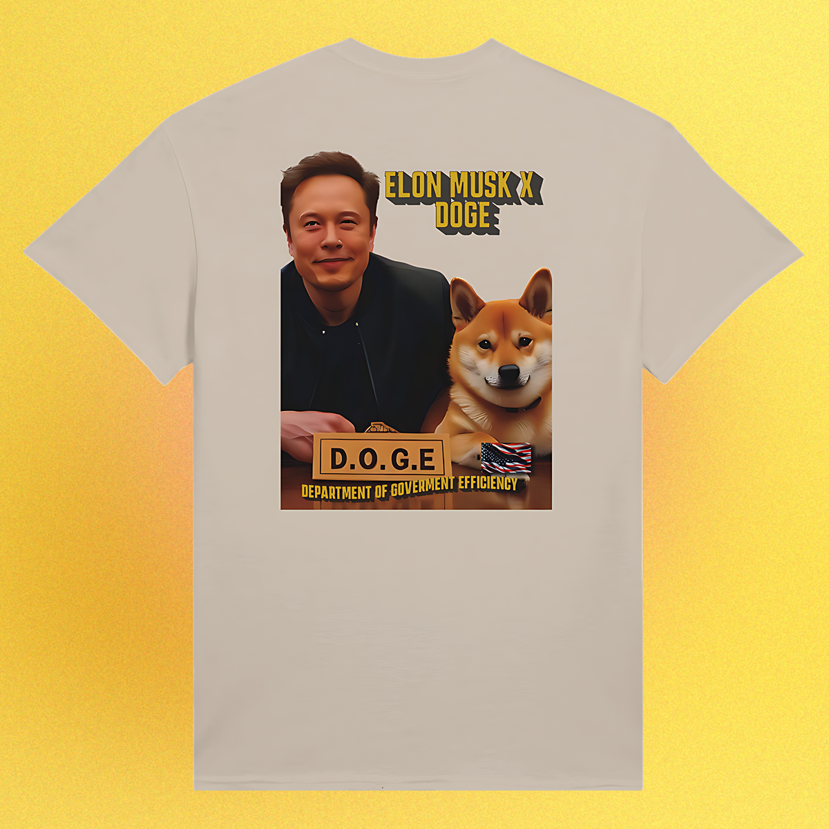 T-Shirt Dogecoin "Elon Musk x Doge"