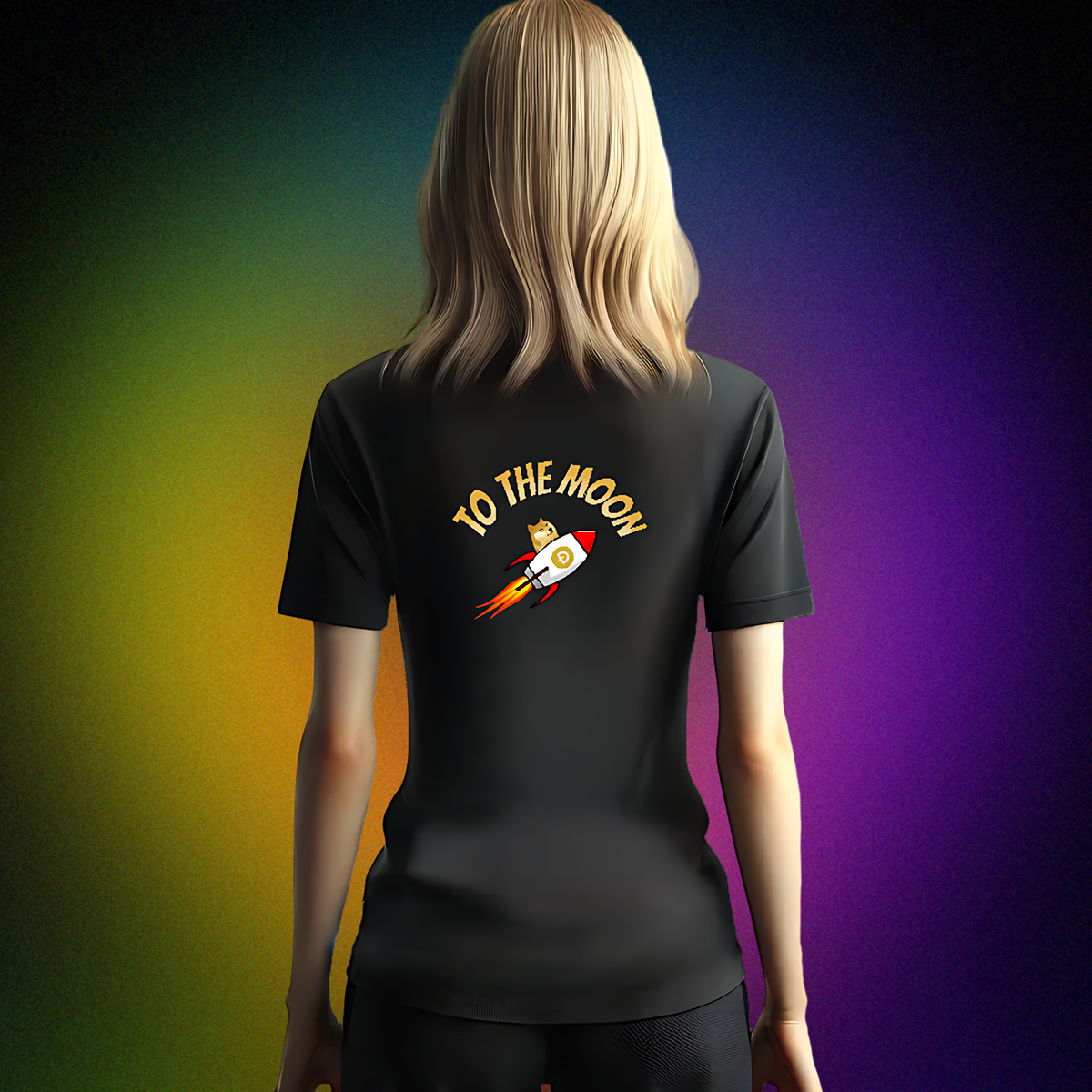 T-Shirt "To the Moon" V1
