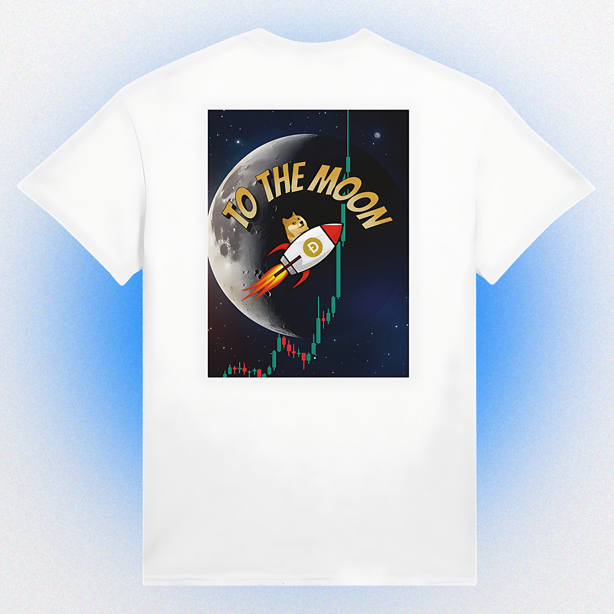 T-Shirt "To the Moon" V3