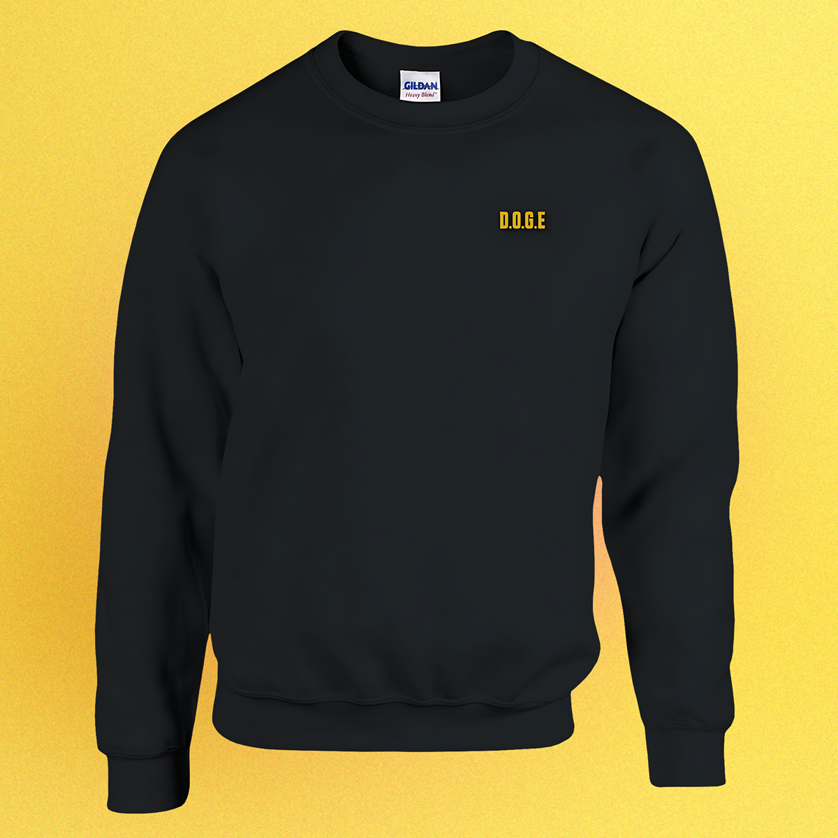 Basic unisex sweater DOGE "Elon Musk x Doge"