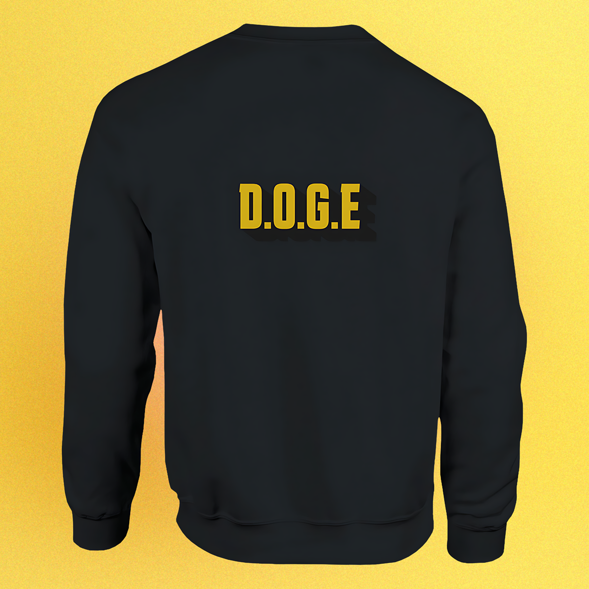 Basic unisex sweater DOGE "Elon Musk x Doge"