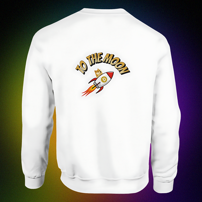 Basic unisex sweater "To the Moon" V1