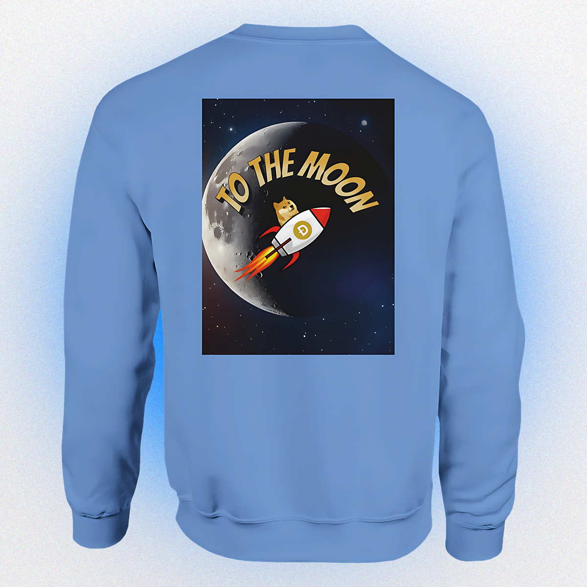 Basic unisex sweater "To the Moon" V2