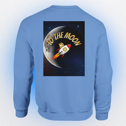 Basic unisex sweater "To the Moon" V2