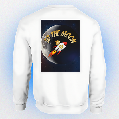 Basic unisex sweater "To the Moon" V2