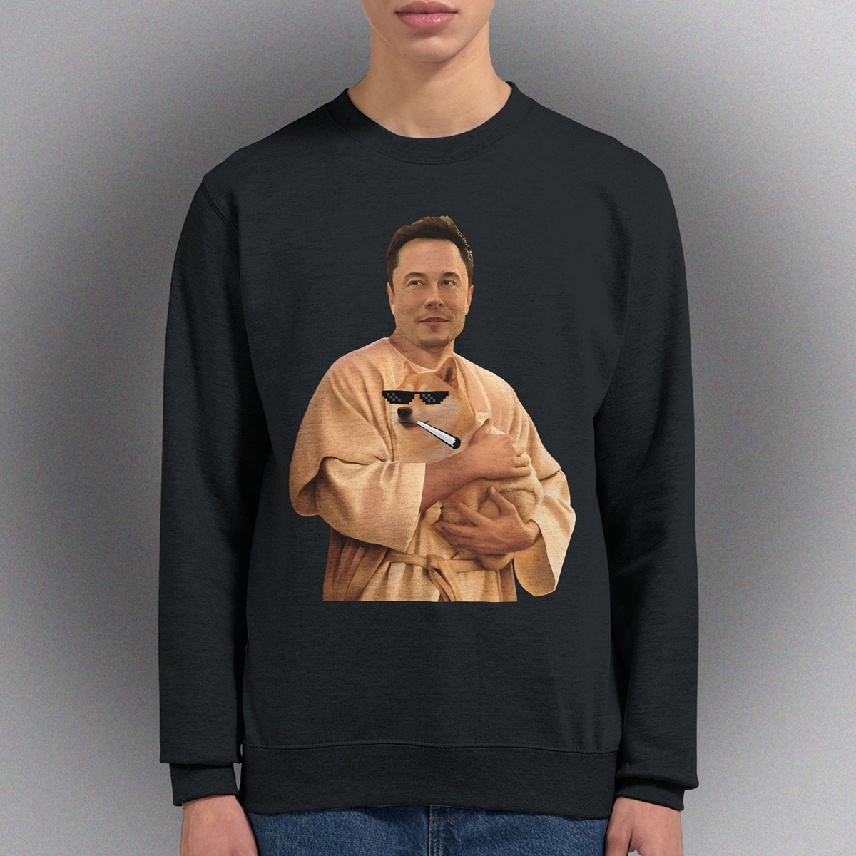 Premium sweater "Doge Father" V1 Unisex